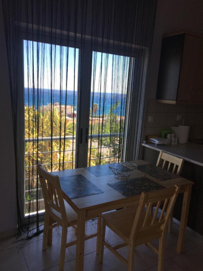 180 Degree Sea View Apartment Palaiochora Bagian luar foto