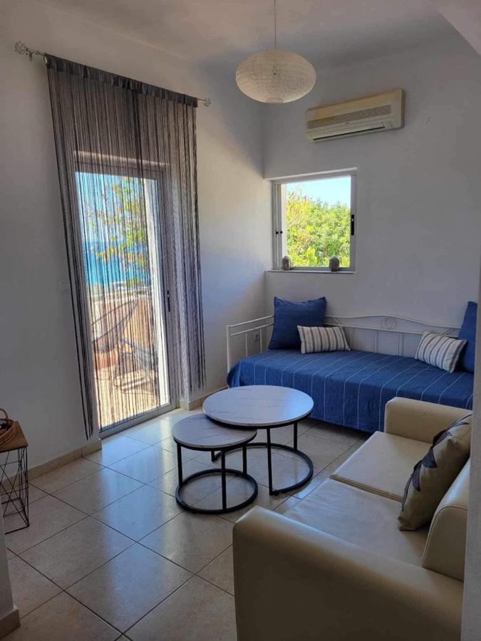 180 Degree Sea View Apartment Palaiochora Bagian luar foto